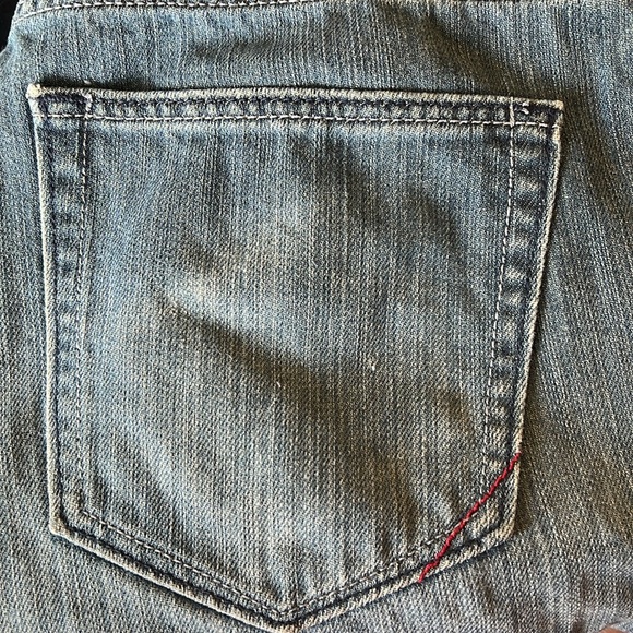 Men’s Banana Republic Jeans Distressed 32 x 30 Cotton Zipper Button Straight Leg - Picture 9 of 9